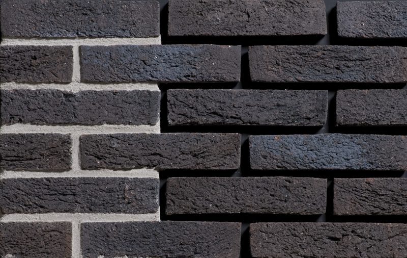 Zwart blauw bezaagseld WF HV